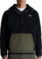 North Sails Fleece Jack Jas - Mannen - Zwart/groen