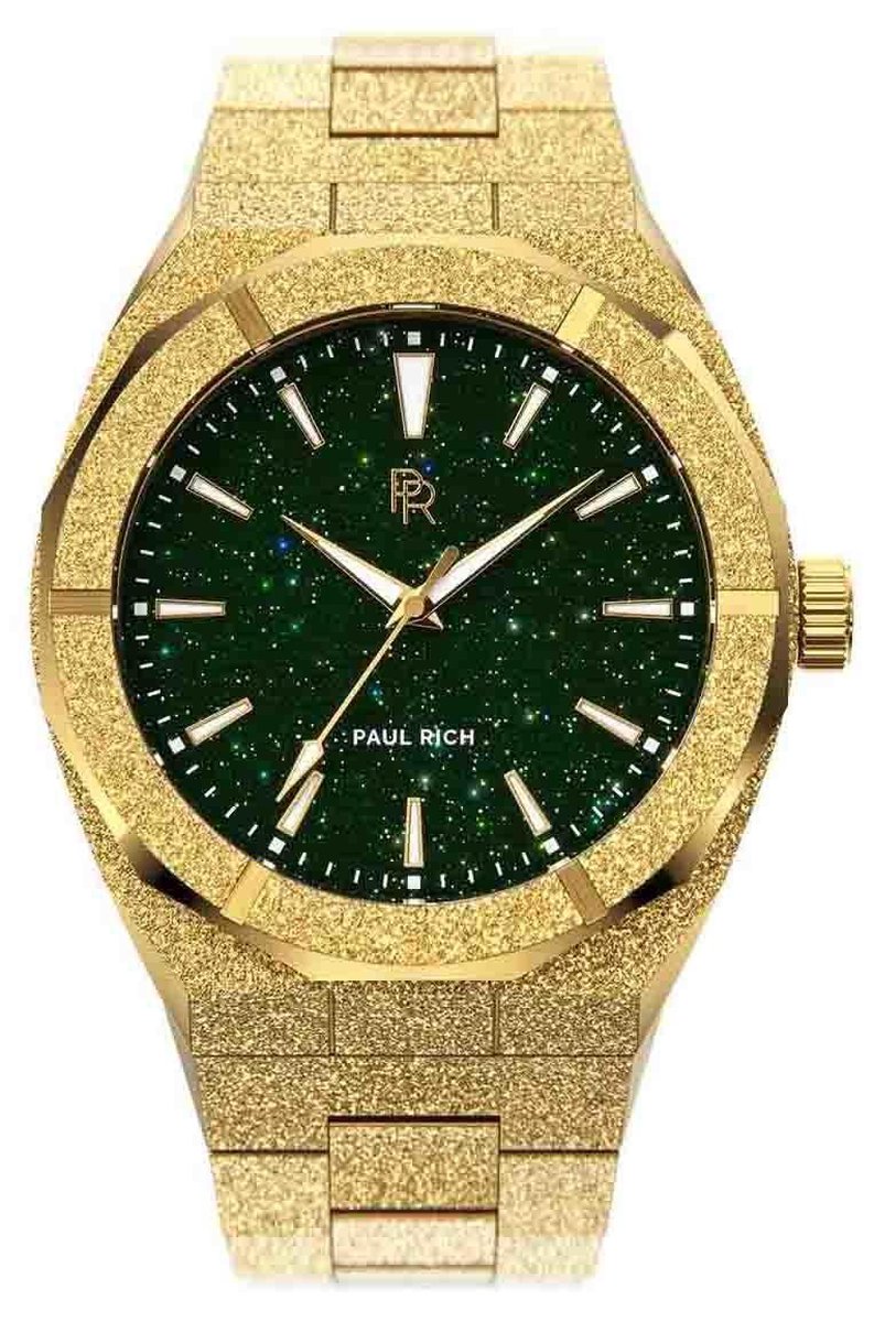 Paul Rich Frosted Star Dust Green Gold FSD03-42 horloge 42 mm