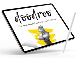 Doodroo Screenprotector Onyx Boox Note 2, 3, 5 (geen Air) - 2 stuks - Voor het échte papieren schrijf-gevoel