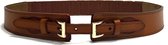 Joss Damesriem Tailleriem 9001 - Cognac - 85 cm
