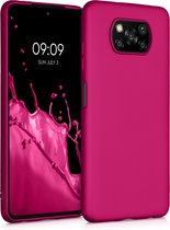 kwmobile telefoonhoesje voor Xiaomi Poco X3 NFC / Poco X3 Pro - Hoesje voor smartphone - Back cover in metallic roze