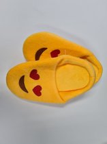 Pantoffel, maat 23 ,emoticon, hartjes, sinterklaas , kerst, kado, cadeau