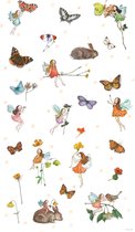 Poster Elfjes en vlinders - Hanneke de Jager - Multikleur - 80 x 140 cm - Fotoprint - art print - wanddecoratie - print