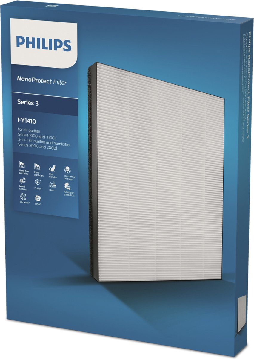 Philips NanoProtect FY1410/30 - HEPA filter voor luchtreiniger | bol.com