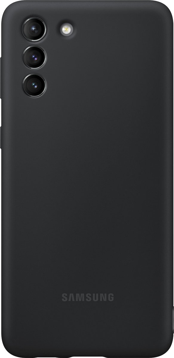 Samsung Silicone Hoesje - Samsung Galaxy S21 Plus - Zwart