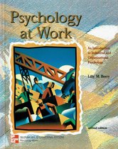 Psychology at Work