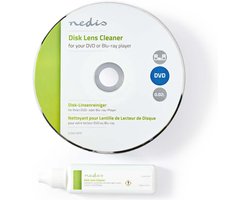 Nedis Disc Lensreiniger - Reinigingsschijf - 20 ml - Blu-ray-Speler / DVD-Speler