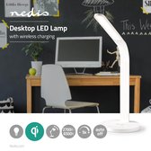 Nedis LED-Lamp met Draadloze Lader | Dimmer - Op Product | Qi | 5 W | Met dimfunctie | Koel Wit / Natuurlijk Wit / Warm Wit | 2700 - 6500 K