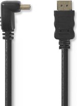 High Speed ​​HDMI™-Kabel met Ethernet | HDMI™ Connector | HDMI™ Connector | 4K@30Hz | 10.2 Gbps | 1.50 m | Rond | PVC | Zwart | Polybag