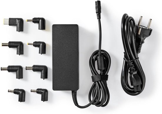 Nedis Notebook-Adapter - 90 W - 18.5 / 19 / 19.5 / 20 V DC - 6.0 A - Type-F (CEE 7/7)