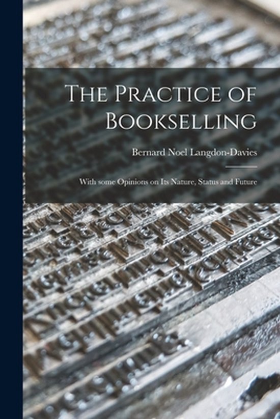 The Practice of Bookselling - cover