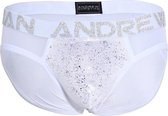 Andrew Christian Snow Sheer Arch Slip - Maat M - Heren Slip - Mannen Ondergoed Wit