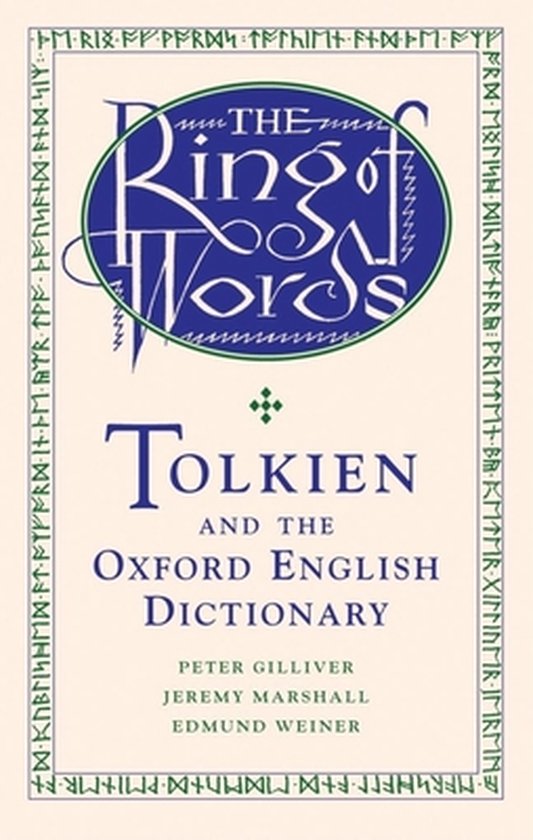 Ring of Words:Tolkien & Oxf Eng Dict C - cover