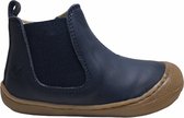 Naturino rits elastiek effen bumper lederen chelsea laarsje Sally navy mt 24