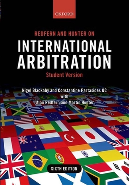 Redfern & Hunter On International Arbitr - cover