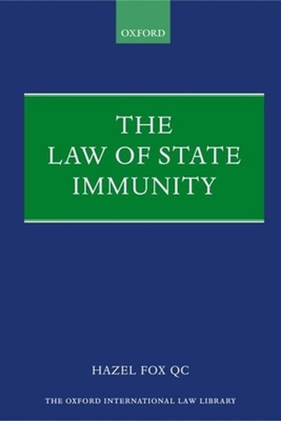 The Law of State Immunity - cover