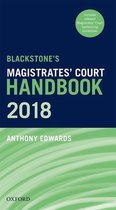 Blackstone's Magistrates' Court Handbook 2018