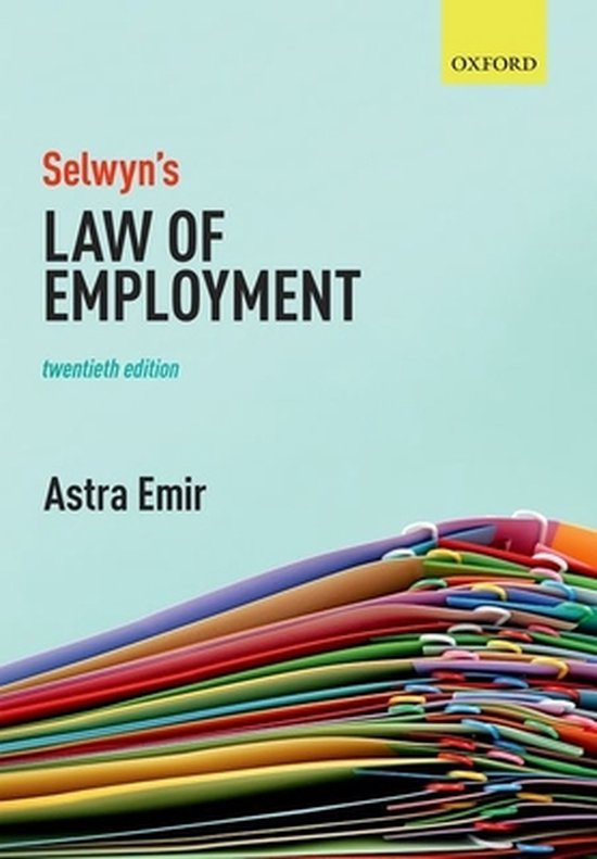 Selwyn's Law of Employment - cover
