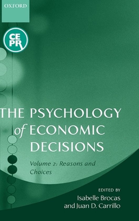The Psychology of Economic Decisions - cover