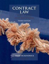 Contract Law: Text, Cases, & Materials