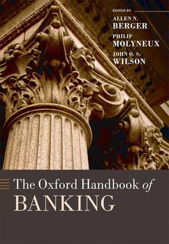 The Oxford Handbook of Banking - cover