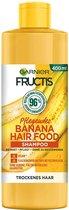Garnier Shampoo, voedende banana, veganistische formule, voor droog haar, haarvoeding, fructis,3x 400 ml