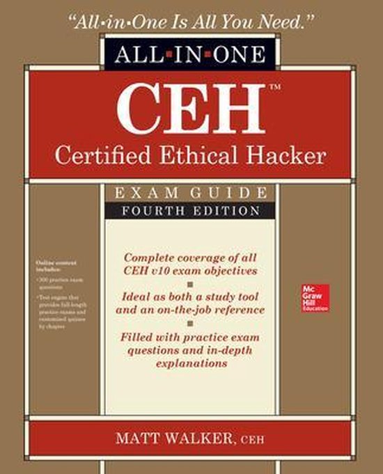 CEH Certified Ethical Hacker All-in-One Exam Guide, Fourth E ... - cover