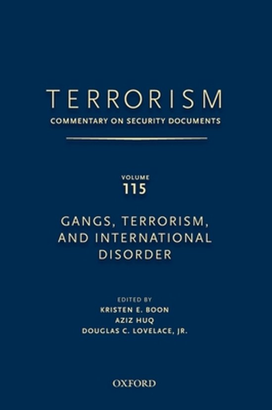 Terrorism Commentary On Security Documents - cover