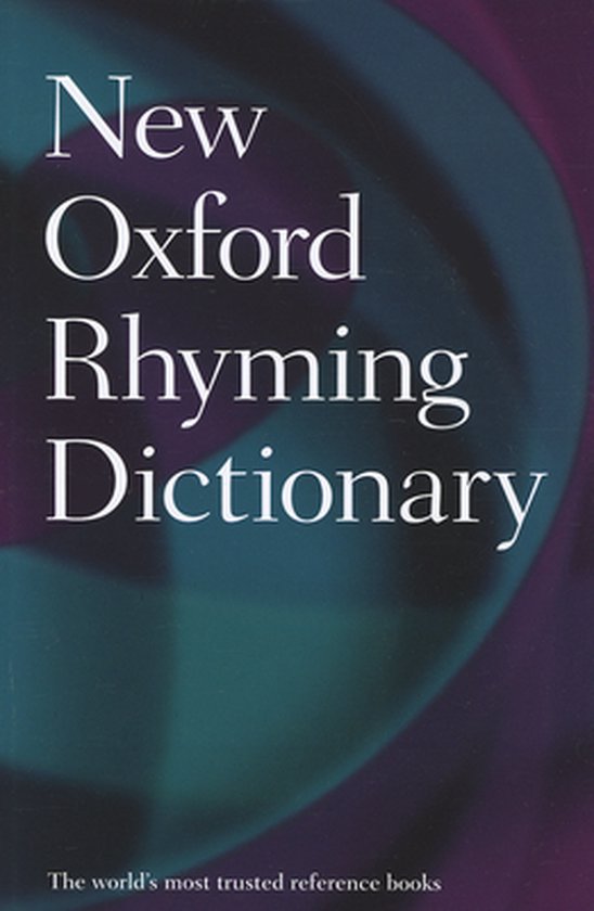 New Oxford Rhyming Dictionary 2nd - cover