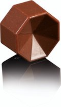 Professionele chocoladevorm,  bonbonvorm,  mal om bonbons te maken,  Geometric  MA1010