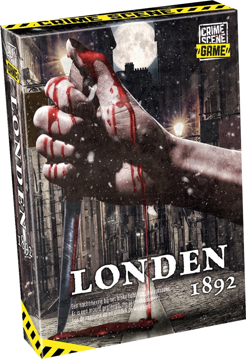 Selecta Bordspel Crime Scene: London 67-delig