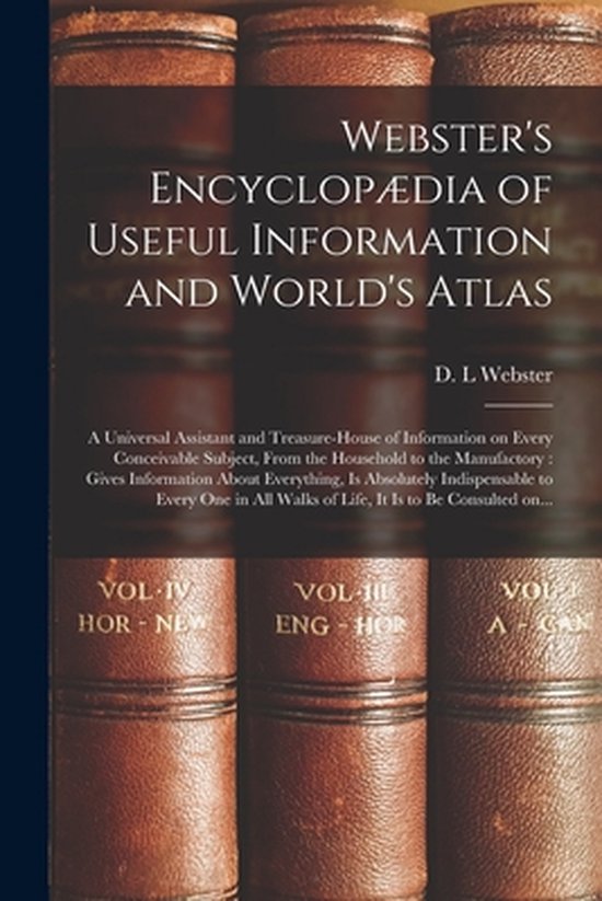 Foto: Webster s encyclop dia of useful information and world s atlas microform 