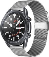 Milanese watch bandje - 22mm - Zilver - Geschikt voor Samsung Galaxy Watch