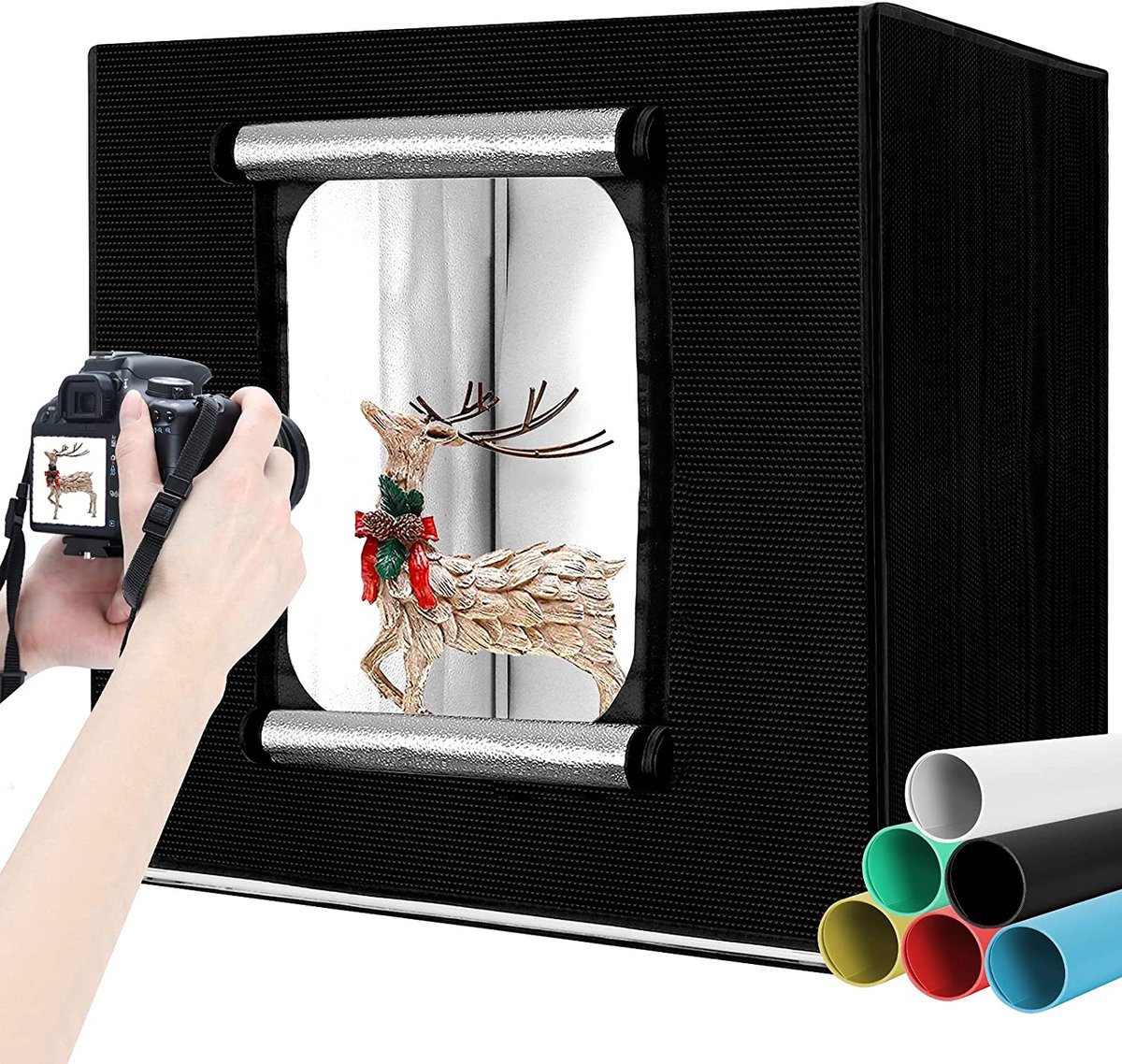 PULUZ Fotostudio, 50 cm, lichtbox voor fotografie, draagbaar