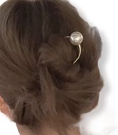 Hairpin EJO Pearl RoseGoud Hairstick - de ideale haarspeld voor langer haar!