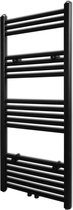 Badkamer handdoekenrek radiator 500x1160 mm zwart