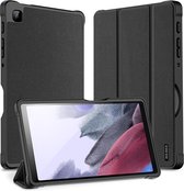 Tablet hoes geschikt voor Samsung Galaxy Tab A7 Lite (2021) - Dux Ducis Domo Book Case - Zwart
