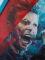 Passionforart.eu Poster - David Bowie - 30 X 40 Cm - Multicolor