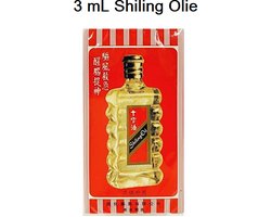Shiling Oil Origineel - 14 ML - Snelle verlichting van Spierpijn / Hoofdpijn - Natuurlijke Wonderolie - Shiling Olie - Pijnverlichtende Olie - Reisformaat - Klein - 3 ml