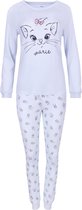 Blauwe sweaterpyjama met lange broek Marie Disney Cat / MAAT S