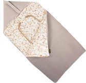 Voetenzak Maxi Cosi - Universeel - Superzacht katoen - taupe wafel beige