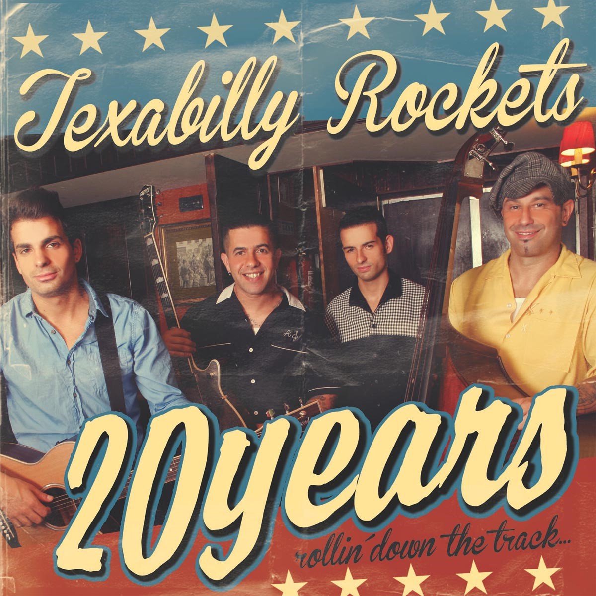 Texabilly Rockets - 20 Years Rollin' Down The Track (LP)