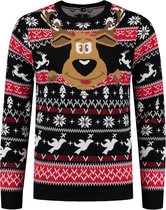 Ugly Christmas Sweater Rudolph Pop out - Femme et Homme | Taille S