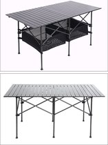 HF opvouwbare aluminium tafel - picknicktafel - campingtafel