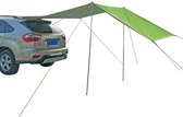 Auto Luifel – Tarp – Tarp Waterdicht – Tarps – Carside Tarp -  Auto Luifel Voor Het Kamperen – 200x440 cm - Flanner®