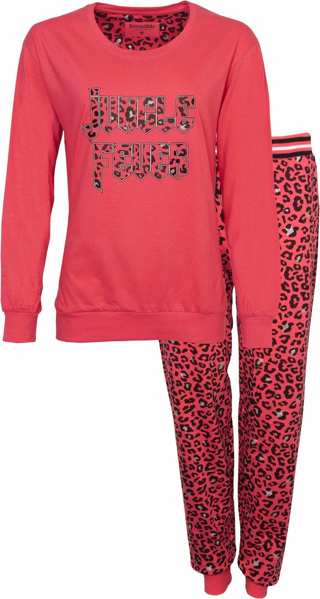 Irresistible Dames Pyjama - Lange Mouwen - Rood