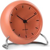 Arne Jacobsen City Hall Table Clock Wekker Mat Oranje - Ø 11 cm 43692