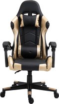 Ocazi Miami Gamestoel - Gaming Chair - Bureaustoel - Zwart/Goud