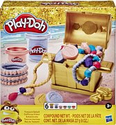 Play-Doh Schatkist - Klei Speelset - Glitterkleuren