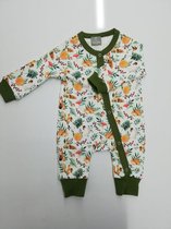 k&b - baby- unisex bodysuit groen - babykleding - Maat  86 -